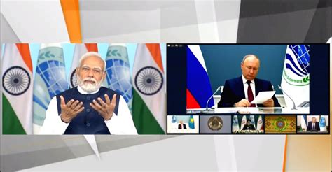 Prime Minister Narendra Modi Addresses The 23rd Summit Of The Sco