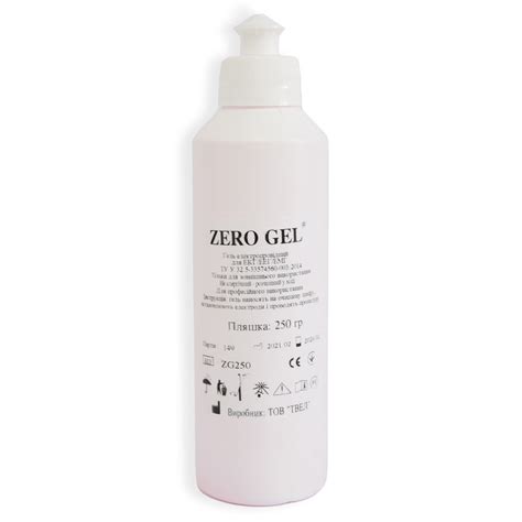 Купить Контактный электродный Zero gel (250 мл) токопроводящий гель для ...