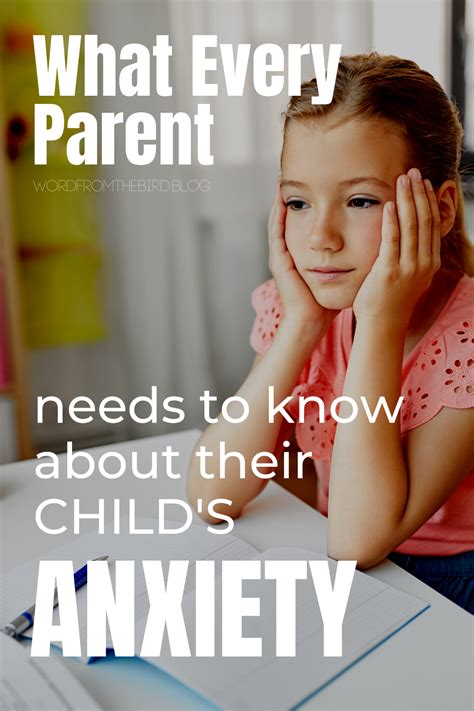 Anxiety in children according to their age – Artofit