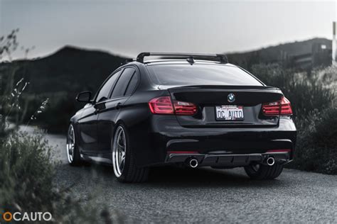 Black BMW F30 328i Turns Into A Road Beast