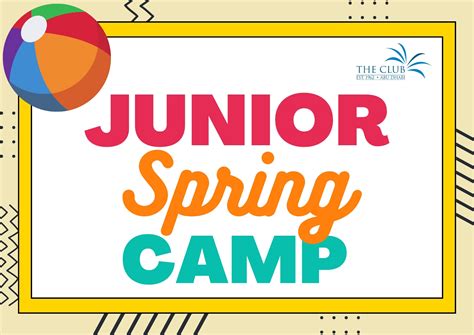 Junior Spring Camp The Club