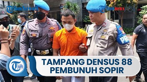 Tampang Anggota Densus Bripda Hs Pembunuh Sopir Taksi Online Di