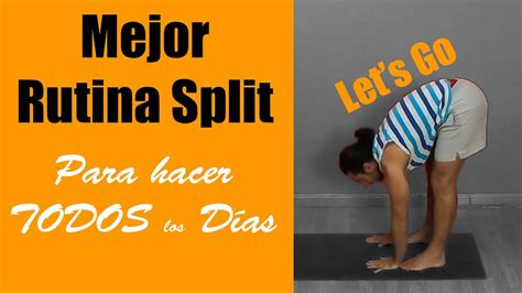 Mejor rutina para Split Ábrete de piernas con este Tabata YouTube