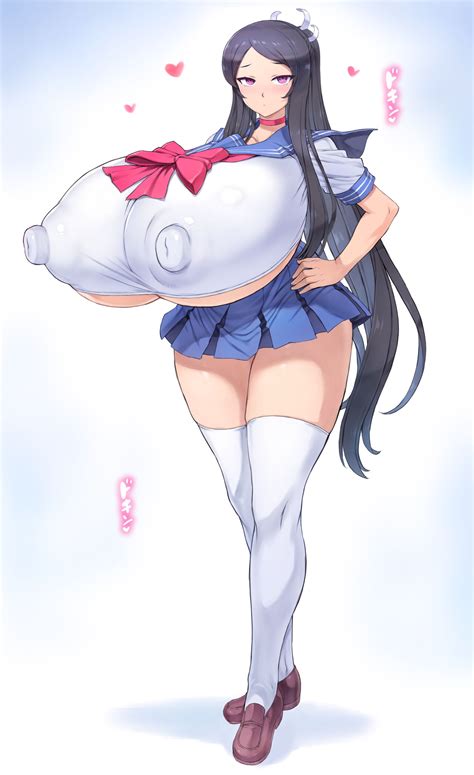 Hentai Stockings Bakunyuu Big Breasts Big Breasts Big Nipples Bimbo Black Hair Breasts Breasts