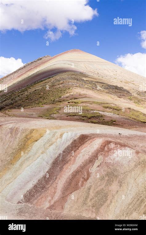 Peru Palccoyo Mountain Alternative Rainbow Mountain View Of The