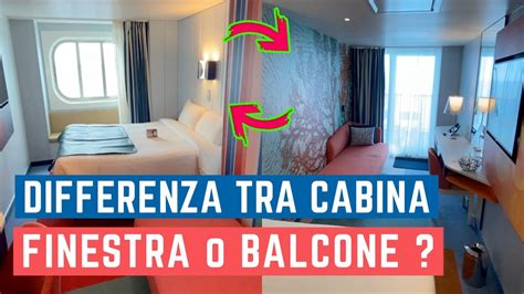 Nave Da Crociera Differenze Tra CABINA CON FINESTRA E CABINA CON