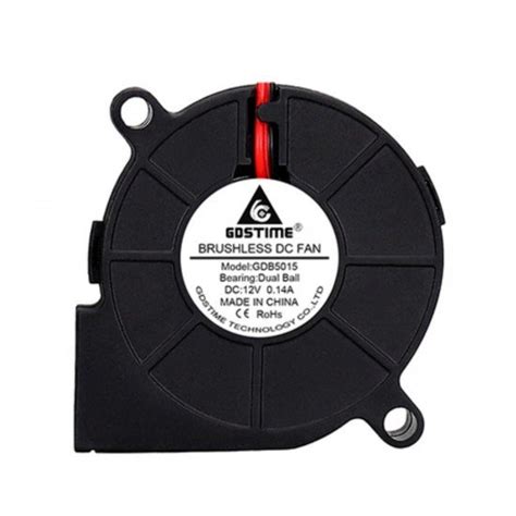 5015 Ball Bearing Blower Fan 12v 1m Wire Hta3d