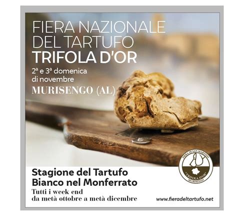 Fiera Del Tartufo Di Murisengo AT Il 14 E 21 Novembre TravelEat