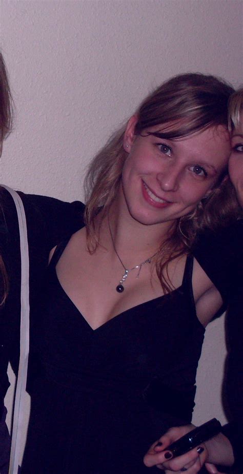 Cute Blonde In Black Dress Porn Pic