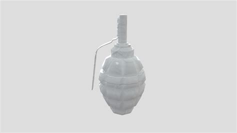 Christmas Surprise F1 Grenade (Rust) - 3D model by Carcass3D [40f0559 ...