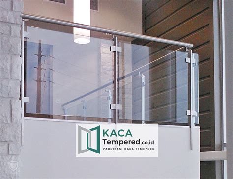 Railing Kaca Tempered 1 Ciputat Tangga Balkon KacaTempered Co Id