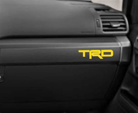 Toyota TRD Decal, TRD Pro, 4 Runner, TRD off Road, Toyota - Etsy