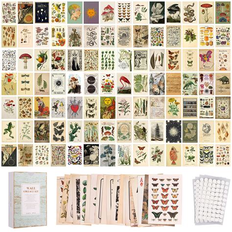 Buy Puthiac Wall Collage Kit 100 Pieces Aesthetic Double Sided