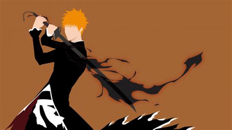 Ichigo Kurosaki Wallpaper K Faceless Bleach Minimalist K