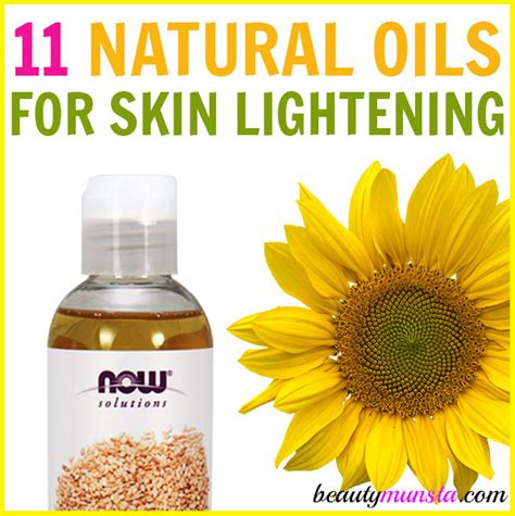 11 Carrier Oils For Skin Lightening Skin Brightening Beautymunsta