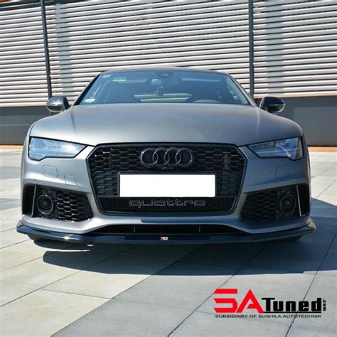 Maxton Design Audi C7 RS7 Front Splitter V1 SATuned