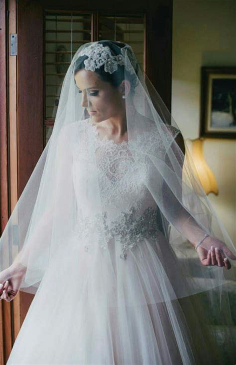 2 Tier CATHEDRAL DROP Veil Wedding Veil Bridal Veil Long Veil