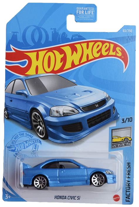 Auto Fundido A Presión Hot Wheels Honda Civic Si A Escala Fresco De Fábrica Venta