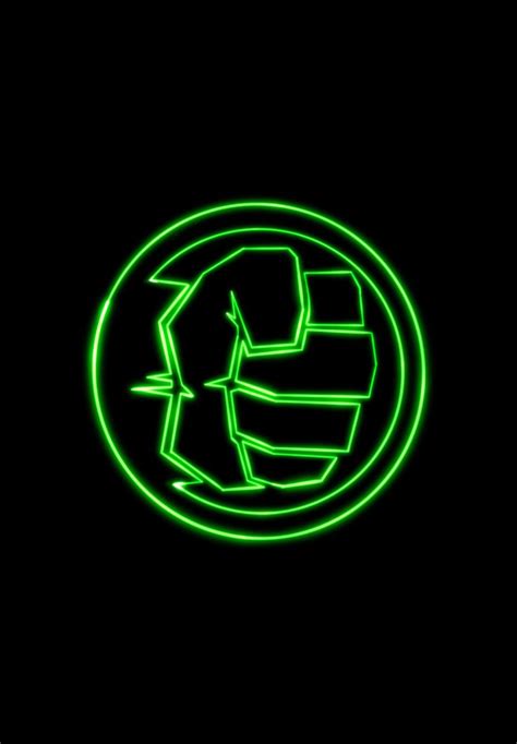 Hulk Neon Wallpaper