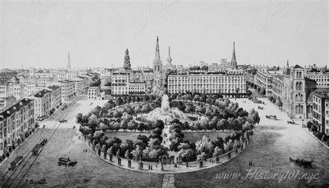 Union Square Park - NYC in 1836