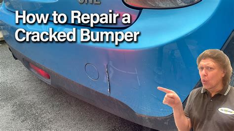 How To Repair A Cracked Bumper On A Mini Youtube