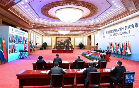 Se Celebra La Xiv Cumbre Del Brics El Presidente Xi Jinping Preside La