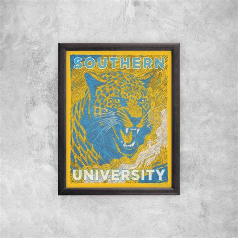 Southern University Baton Rouge, Louisiana Art Print - Etsy