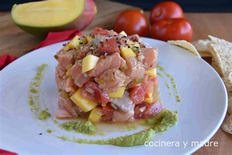 Tartar De Salm N Con Mango Cocinera Y Madre