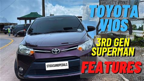 Toyota Vios Rd Gen Superman Features Walk Around And Review