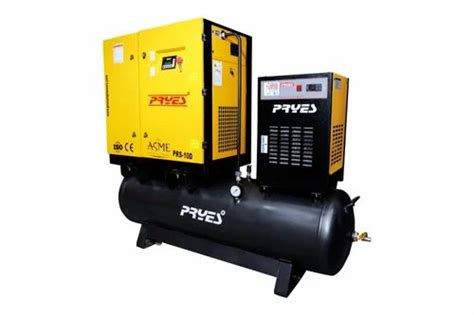 More Than 10 HP Tank Mounted Rotary Screw Air Compressor At Rs 275900