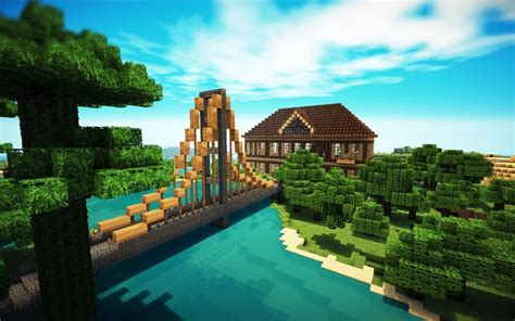 Minecraft Bridge House Comicsvfe