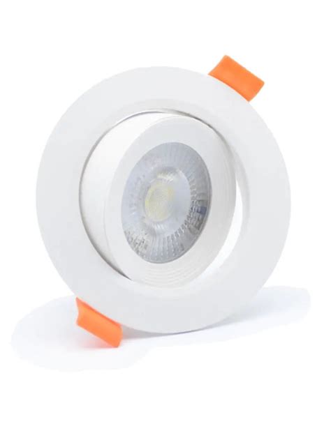 Duralamp Round Recessed LED Spotlight 7W 4000K 40 White VA03L140T Matyco