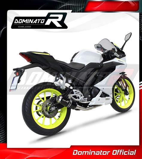 Yamaha Yzf R Full Exhaust System Collector Silencer Gp