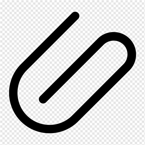 Attach Attachment Clip Paperclip Sheet Icon Png PNGWing