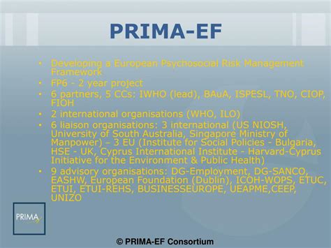 Ppt Psychosocial Risk Management European Framework Powerpoint Presentation Id4822373