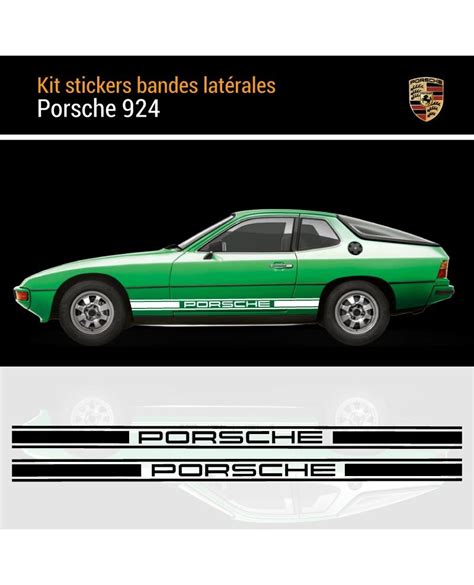 Kit Stickers Bandes Bas De Caisse Porsche Exp Di En H