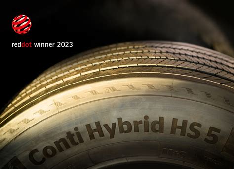 Nákladní pneu od Continentalu Hybrid HS5 a Hybrid HD5 získaly cenu Red