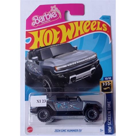 Jual Hot Wheels Gmc Hummer Ev Hw Screen Time Barbie The Movie Grey Shopee Indonesia