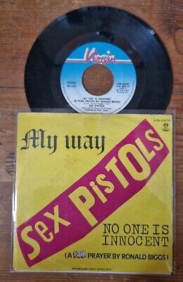 Sex Pistols My Way No One Scarce Italian Diff Ps Punk Ebay