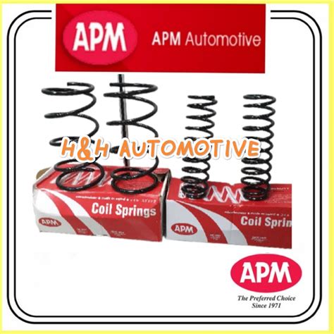 Apm Standard Coil Spring For Proton Wira 16 18 Front Rear