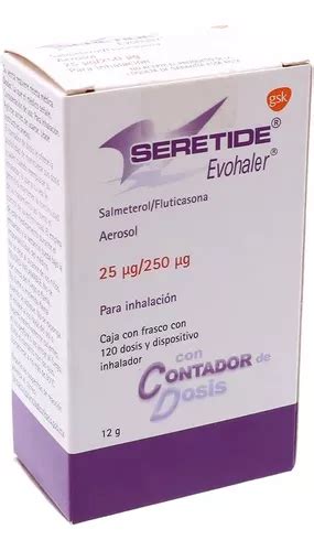 Seretide Evohaler Aerosol 120 Dosis 25 250mcg Meses sin interés