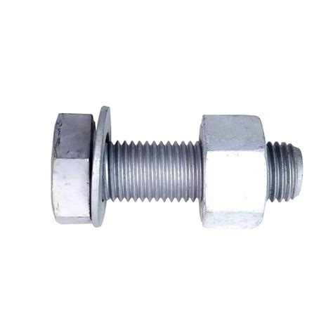 Hot Galvanized Nut Bolts At Rs Piece Hot Dip Galvanized Bolts In