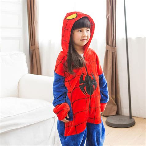 Pijama Feminino Infantil Homem Aranha Uma Pe A Shopee Brasil