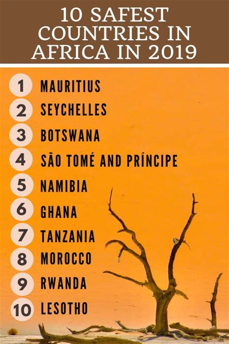 Safest Places To Visit In Africa 2023 Image To U