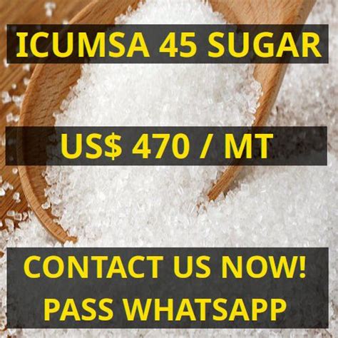 Buy Brazilian Refined White Sugar Icumsa Us Mt From Mizraim