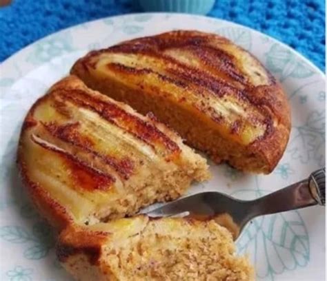 Bolo De Banana E Aveia Na Frigideira Para Transformar Sua Rotina