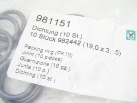 Vaillant Packing Ring Elektroparts