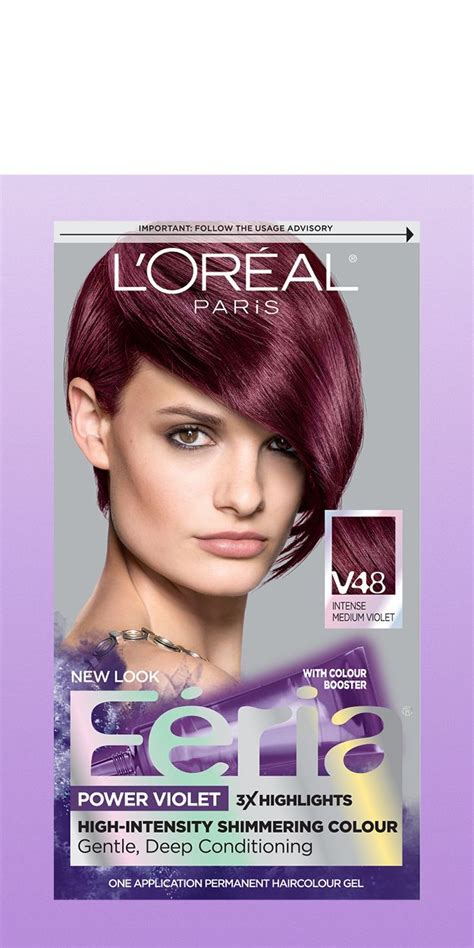 L Oreal Paris Feria Multi Faceted Shimmering Permanent Hair Color V