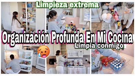 NEW ORGANIZACIÓN EXTREMA Y PROFUNDA EN MI COCINA ORGANIZA Y LIMPIA