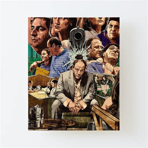 "Sopranos Poster, The Sopranos Family Print, The Sopranos Family Poster ...